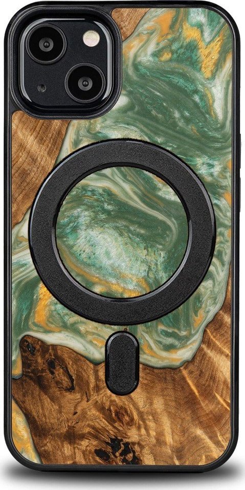 BeWood Etui Bewood Unique na iPhone 13 - 4 Żywioły - Woda z MagSafe