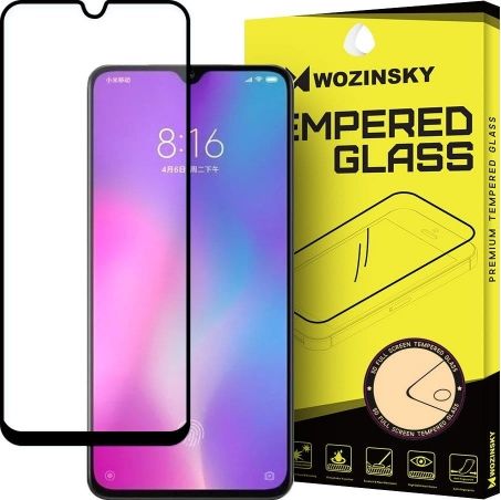 Wozinsky Wozinsky Szkło hartowane Redmi Note 8 Pro Czarne