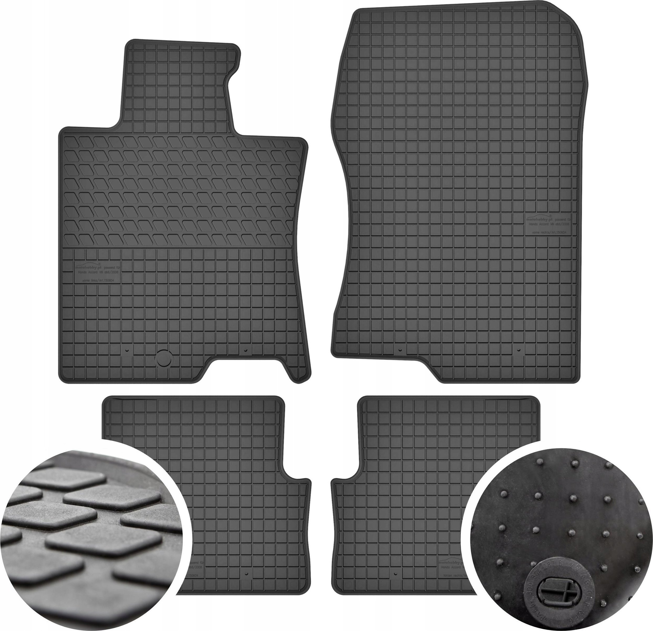 Cikcar Dywaniki gumowe do Honda Accord VIII (od 2008)