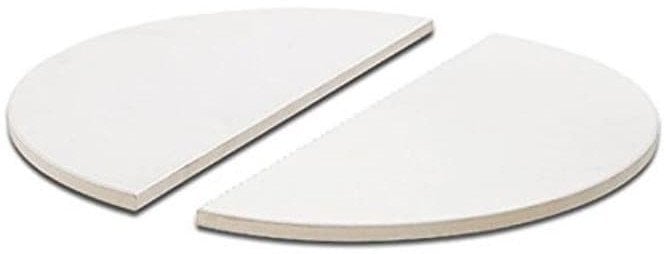 TunaBone | Half moon pizza stone, 190 mm for Kamado 23/24inch