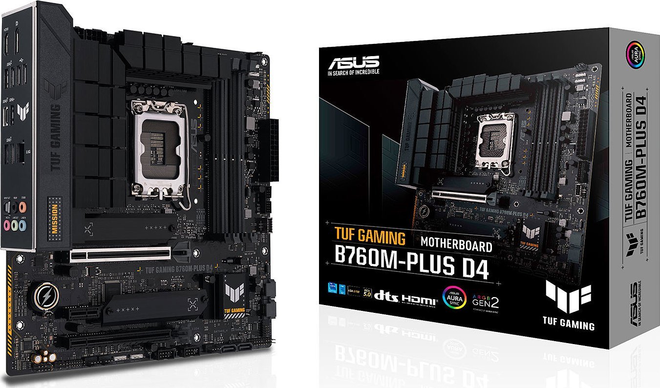 Płyta główna Asus TUF GAMING B760M-PLUS D4