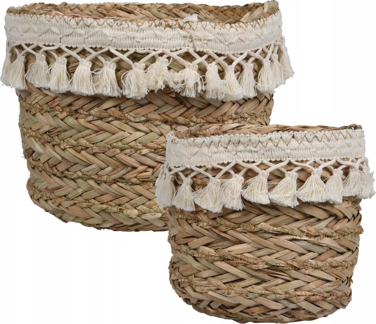 Atmosphera Kosze do przechowywania dla dzieci BOHO, 2 sztuki