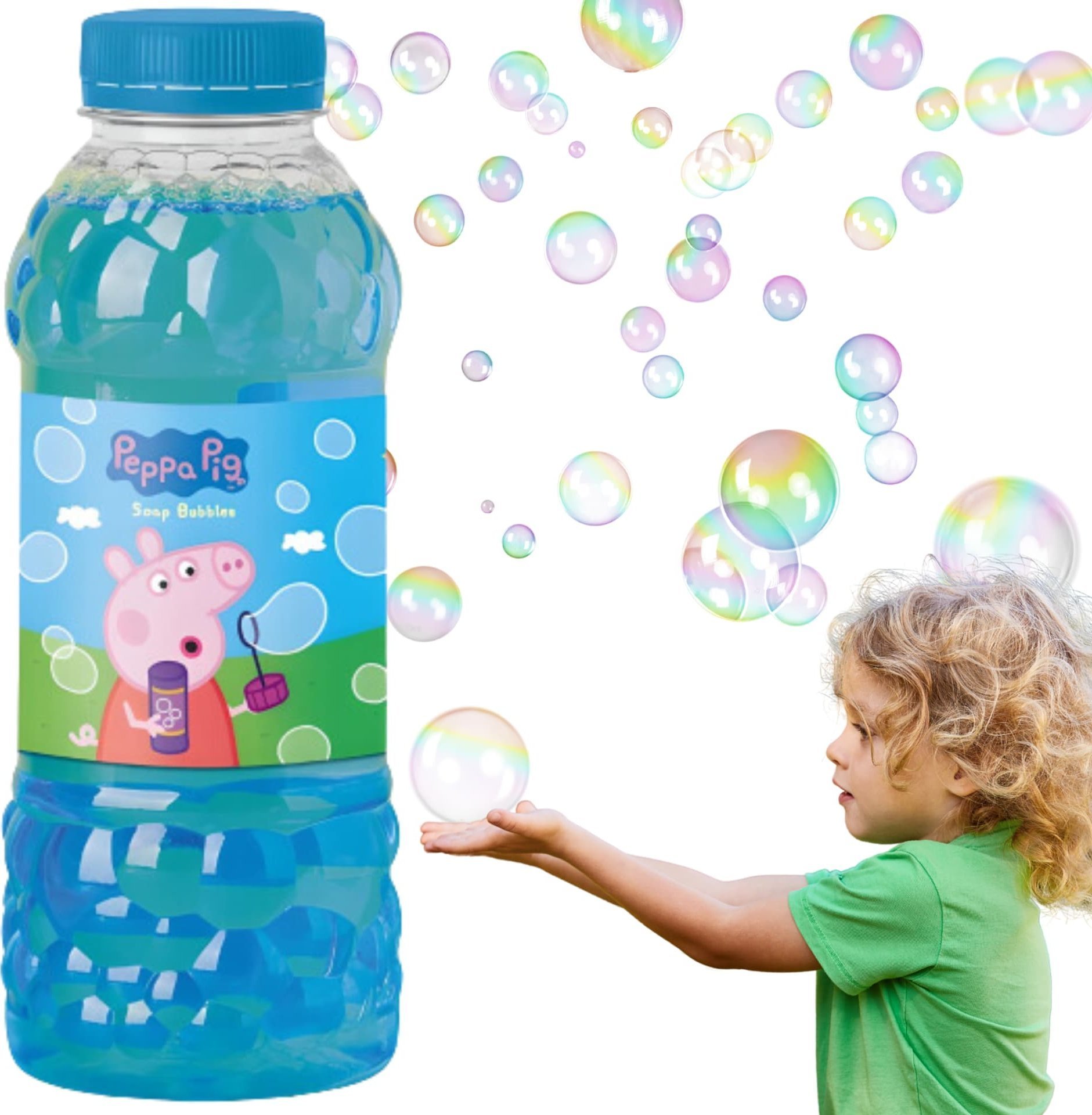 Dodo Płyn Do Baniek Mydlanych Świnka Peppa Pig Do Tworzenia Dla Dzieci 450 ml