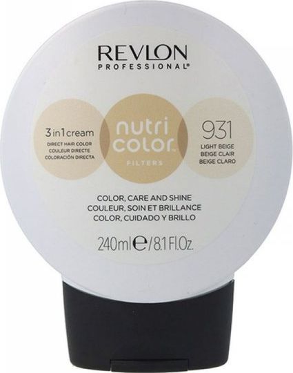 Revlon Trwała Koloryzacja Nutri Color Filters Revlon 931 Beżowy (240 ml)