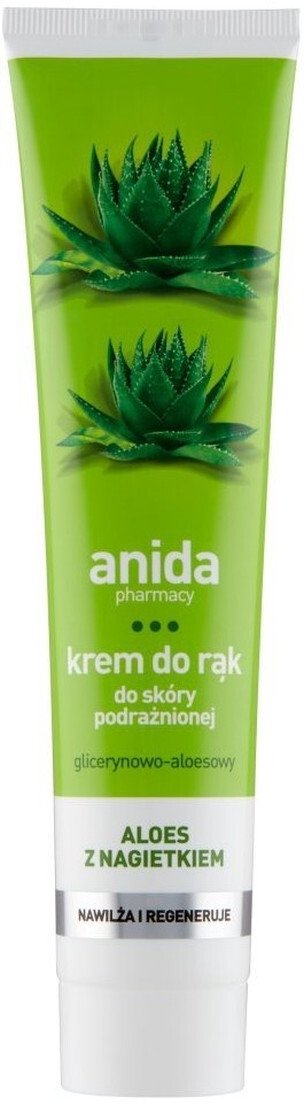 Anida Krem Do Rąk Krem glicerynowo-aloeowy z nagietkiem 125ml