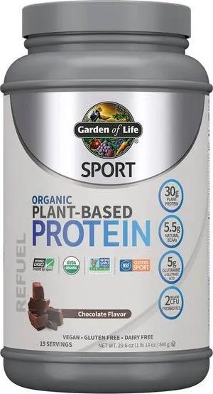 Garden of Life Garden of Life - Plant-Based Protein, Białko Roślinne, Czekolada, Proszek, 840g