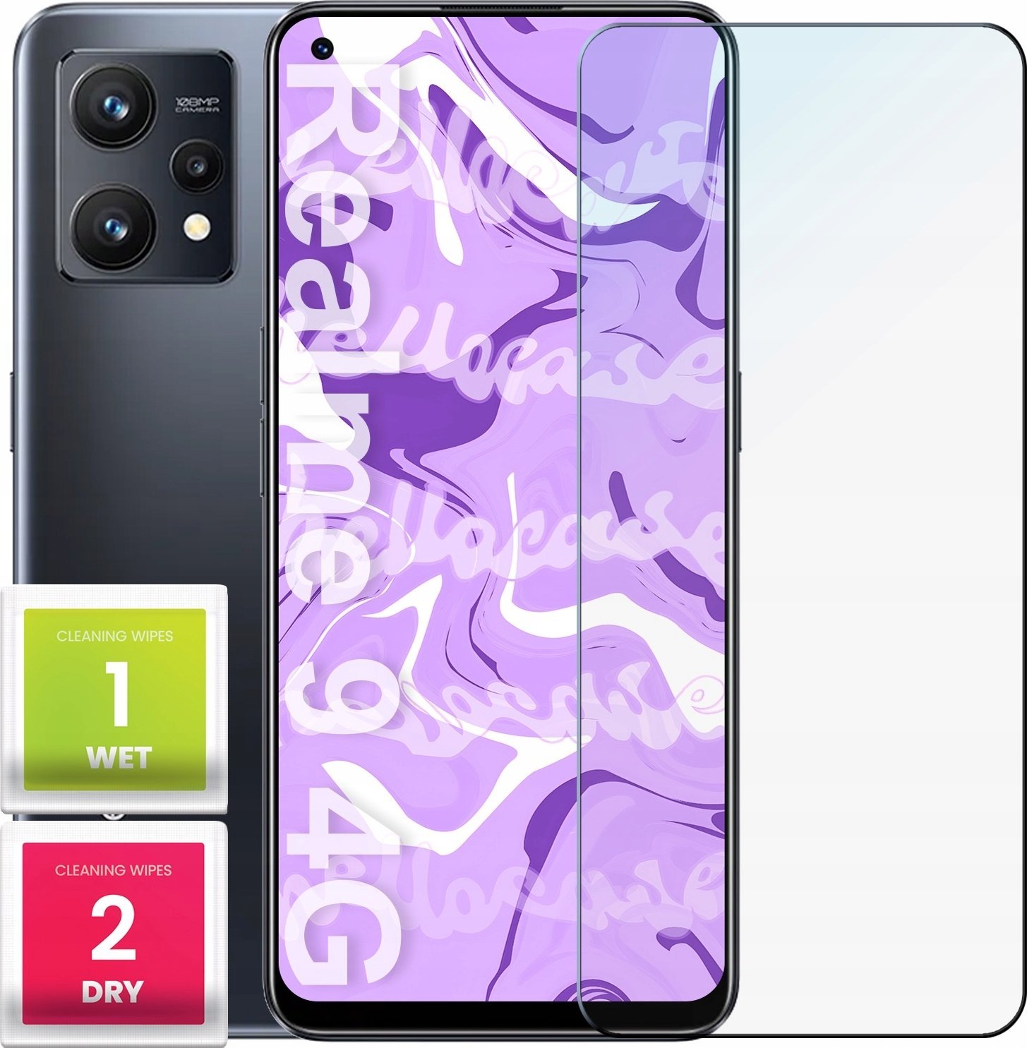 Hello Case Szkło Hartowane do Realme 9 4G / 9 Pro Plus / Oppo Reno 7 Lite / 7Z / 7 SE