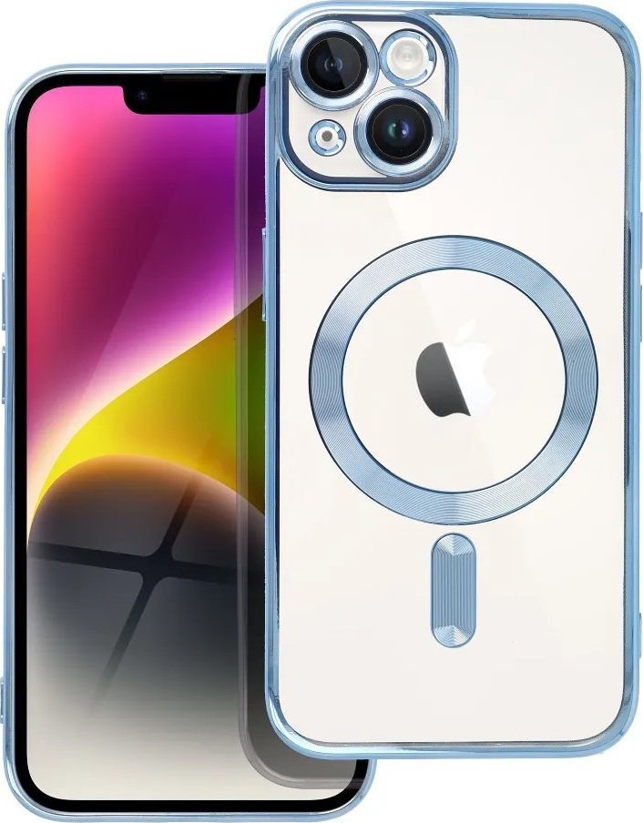 Braders Etui Futerał Electro Mag Cover do iPhone 14 niebieski
