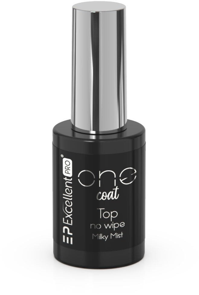 Excellent PRO One Coat Top No Wipe top bez przemywania Milky Mist 11g
