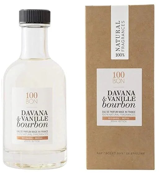 100 Bon , Davana & Vanille Bourbon, Eau De Parfum, Unisex, Refill, 200 ml Unisex