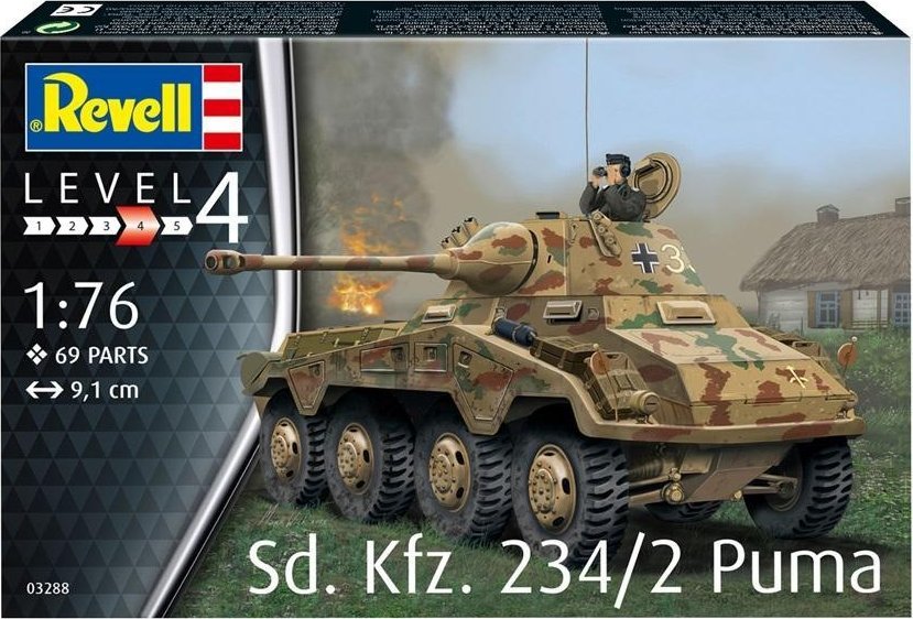 Revell Pojazd 1:76 Sd.Kfz.234/2 Puma