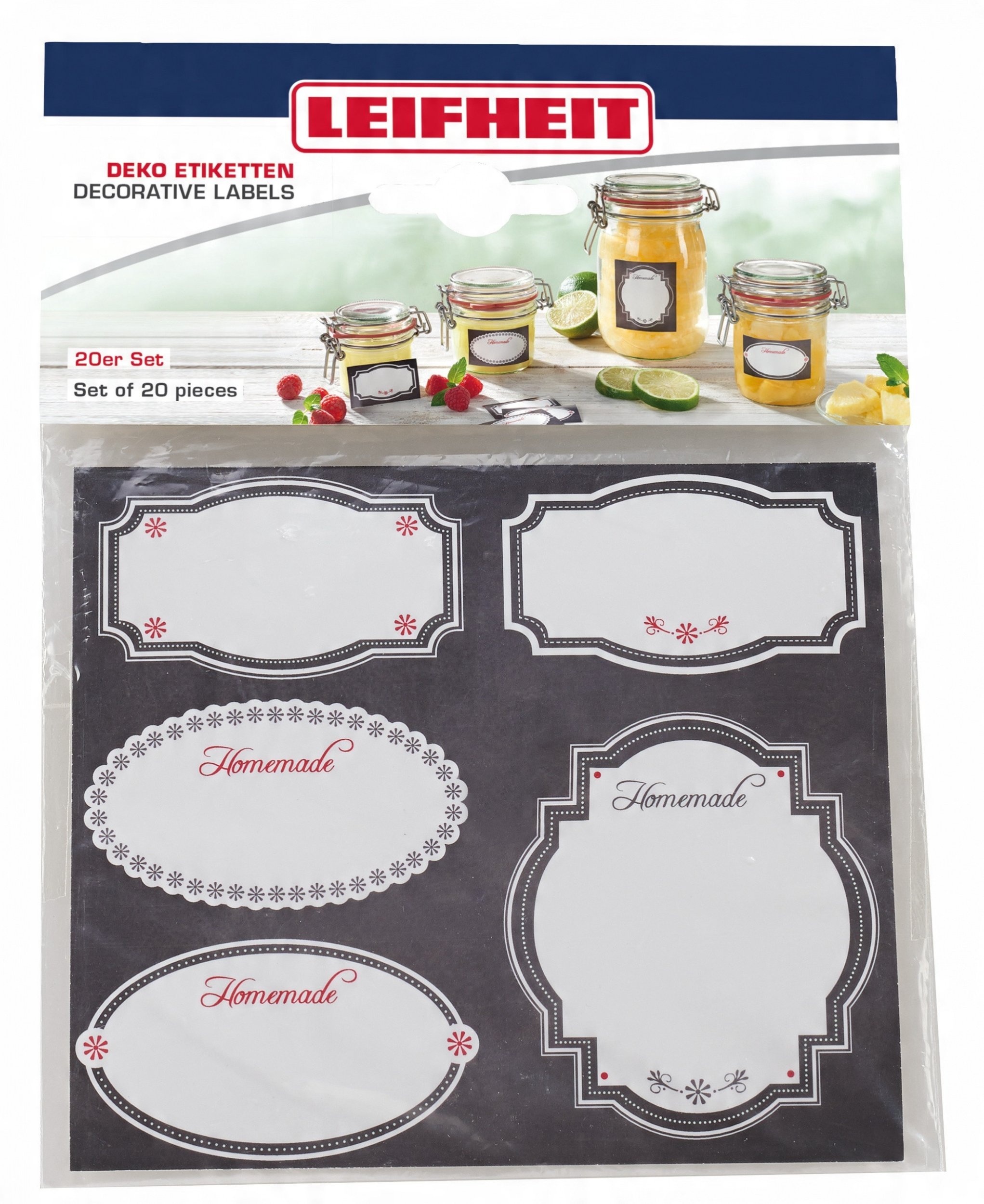 LEIFHEIT Burcinu dekoresanas uzlimju komplekts pasteltoni 4006501032188