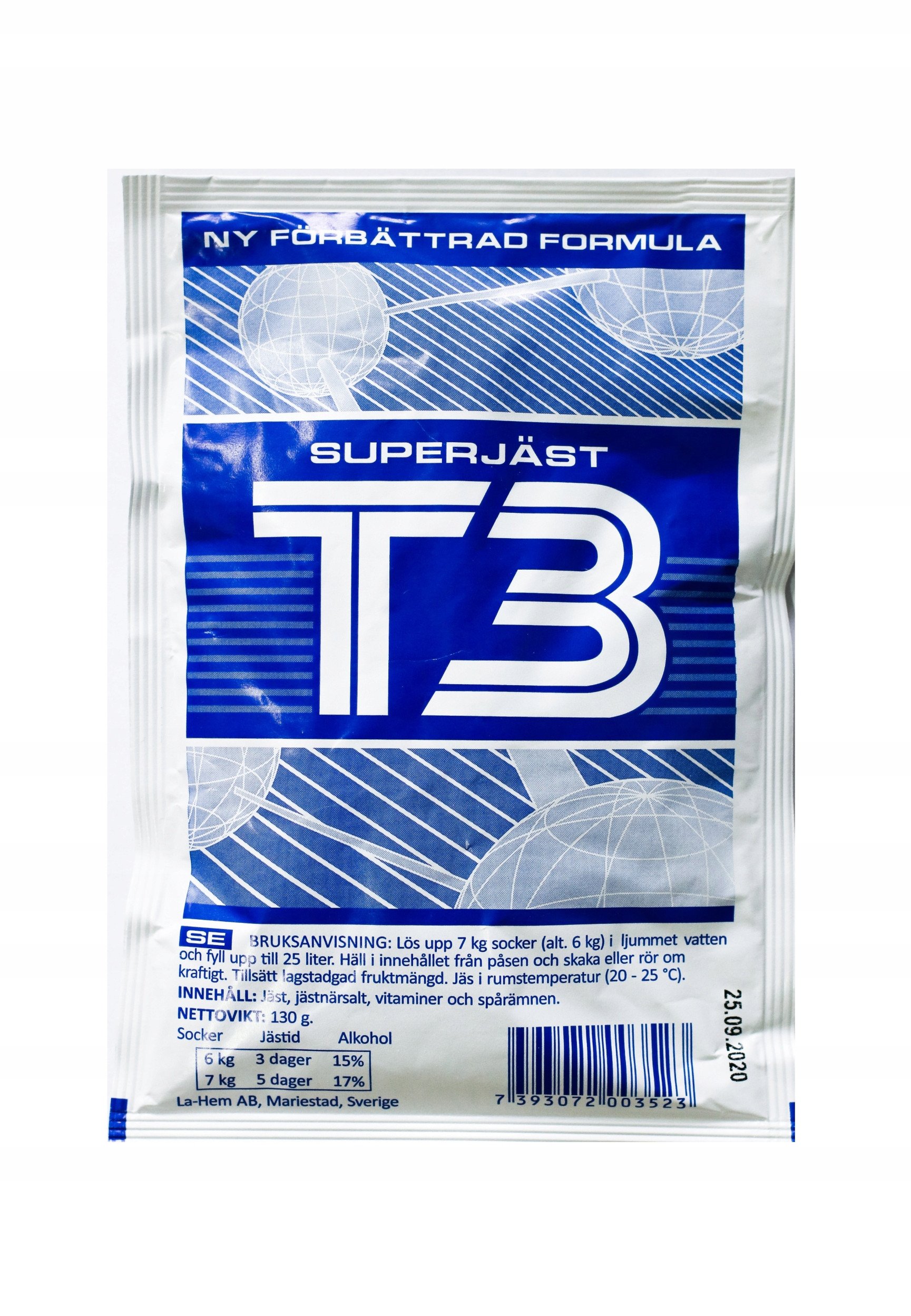 Drożdże gorzelnicze Drożdże T3