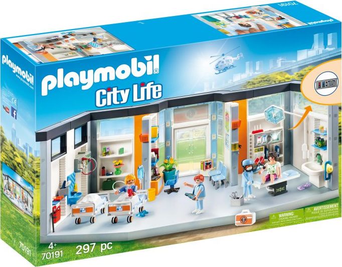 Playmobil Szpital z wyposażeniem (70191)