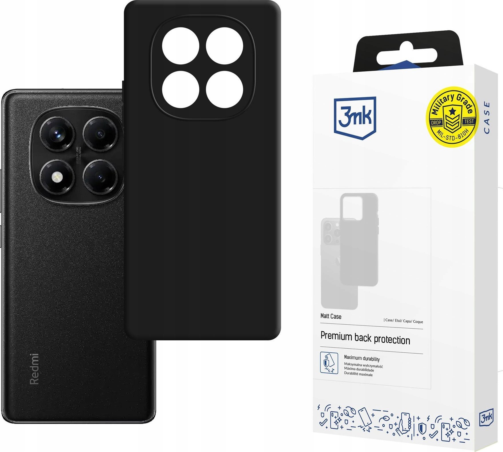 Redmi Note 14 Pro 4G - 3mk Matt Case