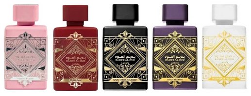 Lattafa Badee Al Oud Collection zestaw miniaturowych perfum 5x5ml