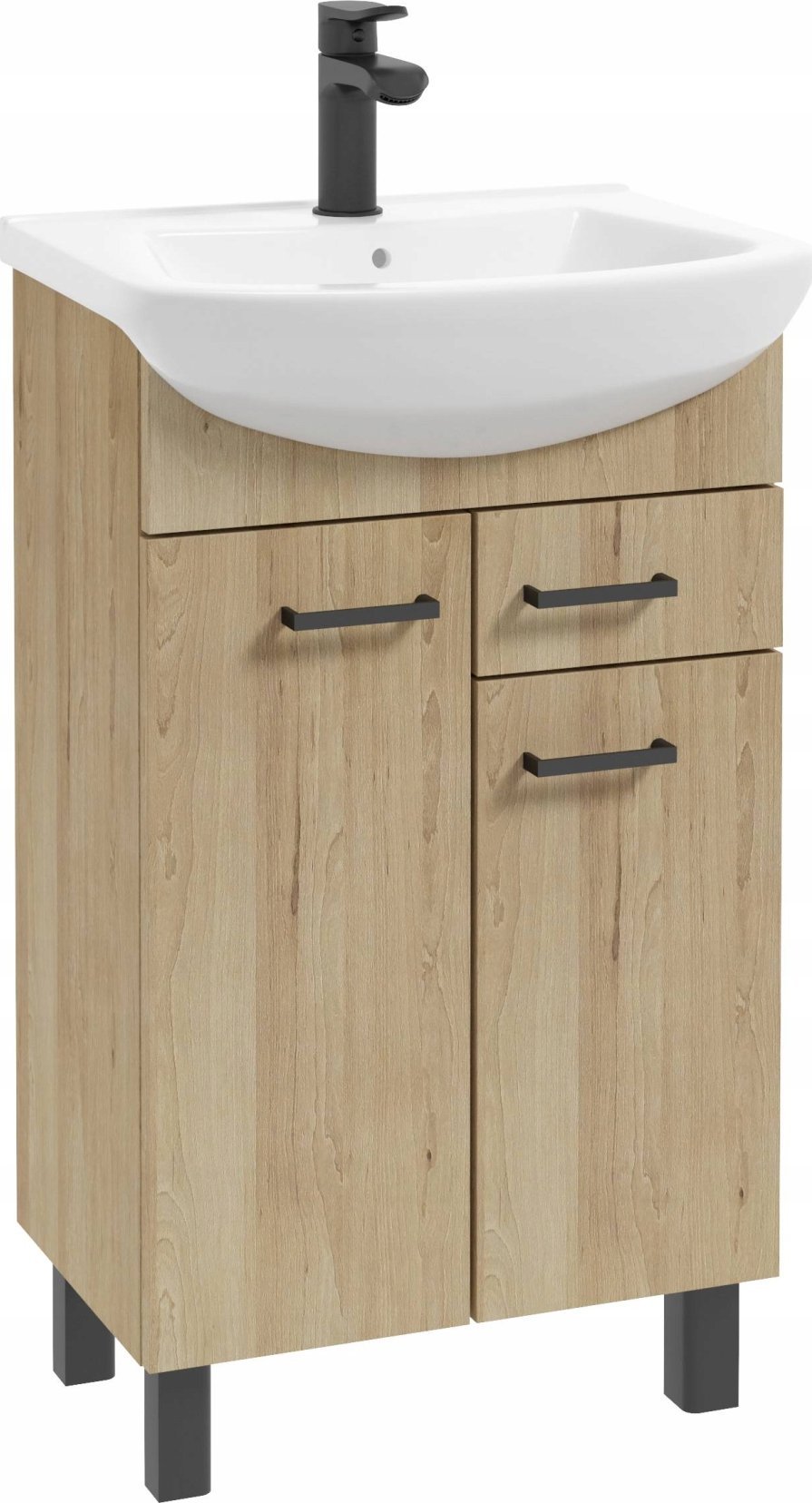 Szafka z umywalką 50 buk szufladka