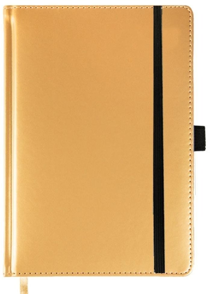 Notes A5/72K kratka złoty EASY