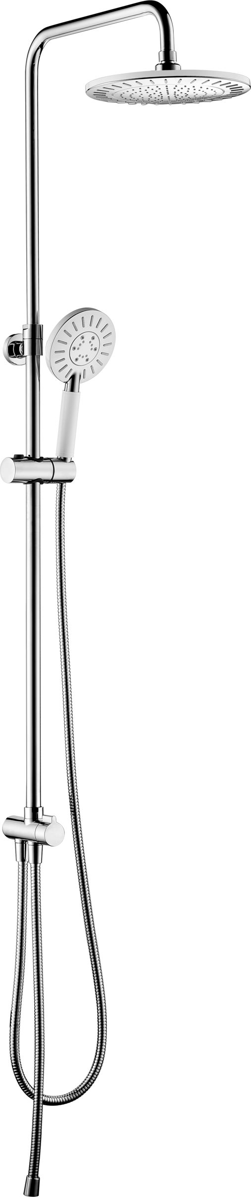 Zestaw prysznicowy Omnires Nevada z deszczownicą chrom (SYS NEVADA)