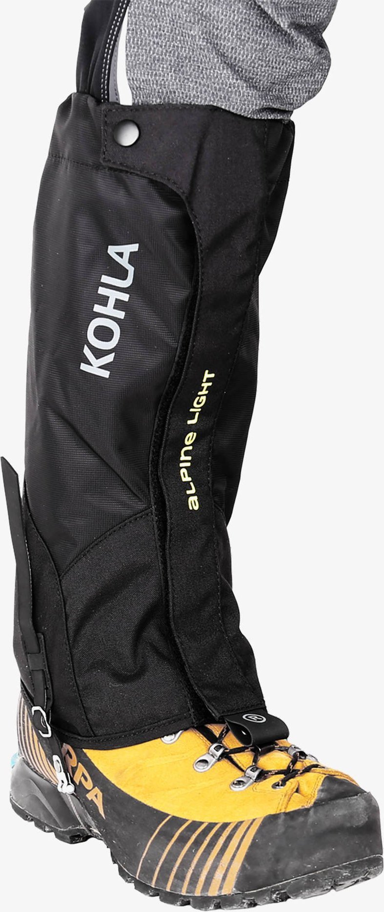 Kohla Stuptuty Kohla Alpine Light - black/sulphur spring Uniwersalny