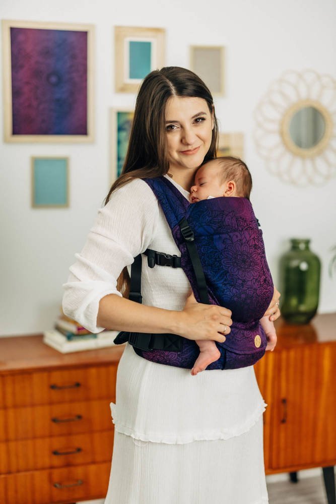 LennyLamb Nosidło LennyLight -Dzikie Wino Bouquet Regulowane