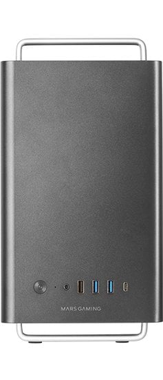 Mars Gaming MCELITE Premium Aluminum Tower PC Case mATX