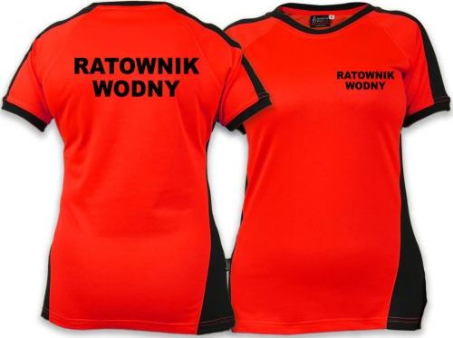 North Wind + medical Koszulka RATOWNIK WODNY damska FLUO