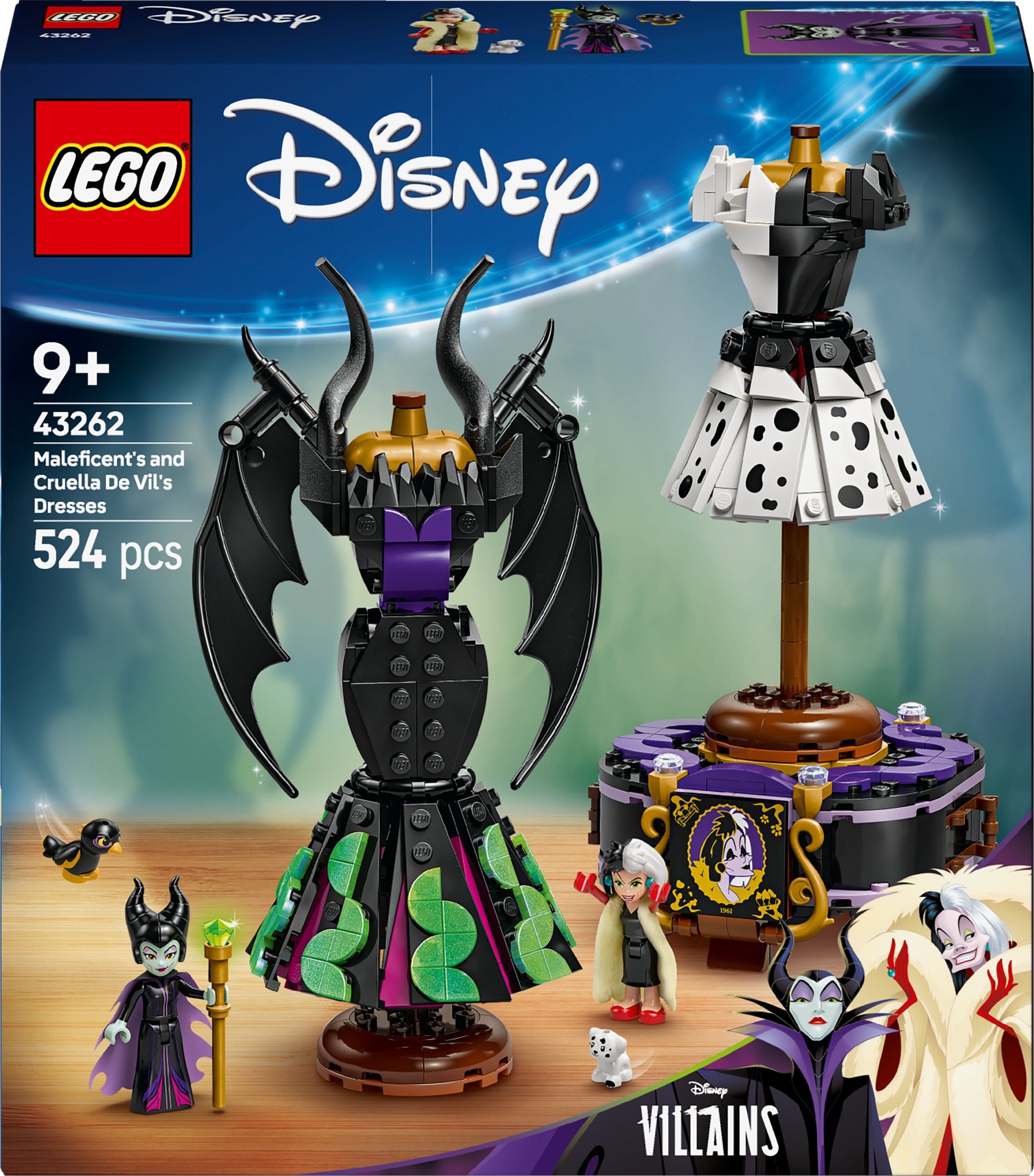 Disney Suknie Diaboliny i Cruelli De Mon (43262)