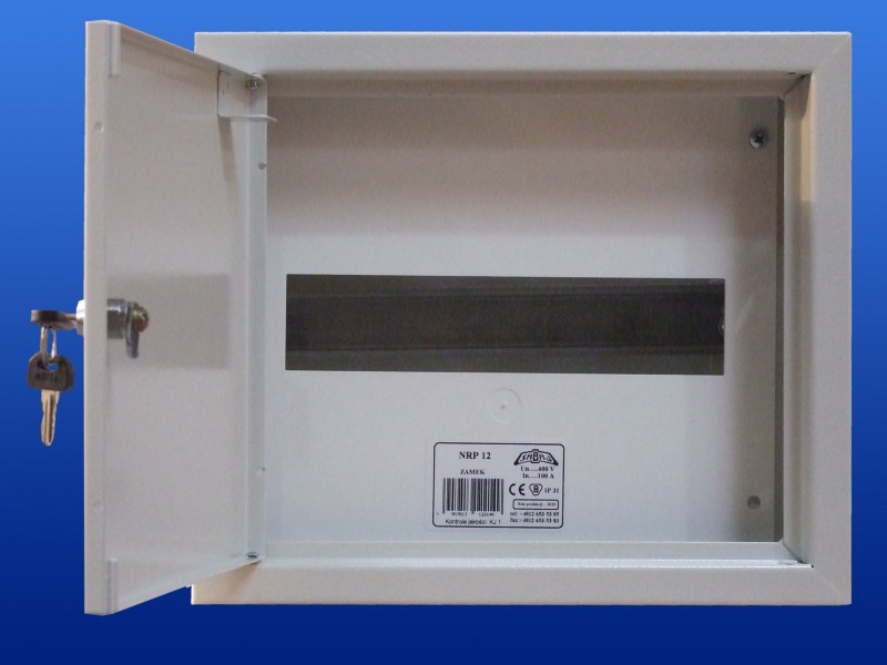 Sabaj Rozdzielnica modułowa NRP-12Z 1x12 nadtynkowa IP31 - 3-214