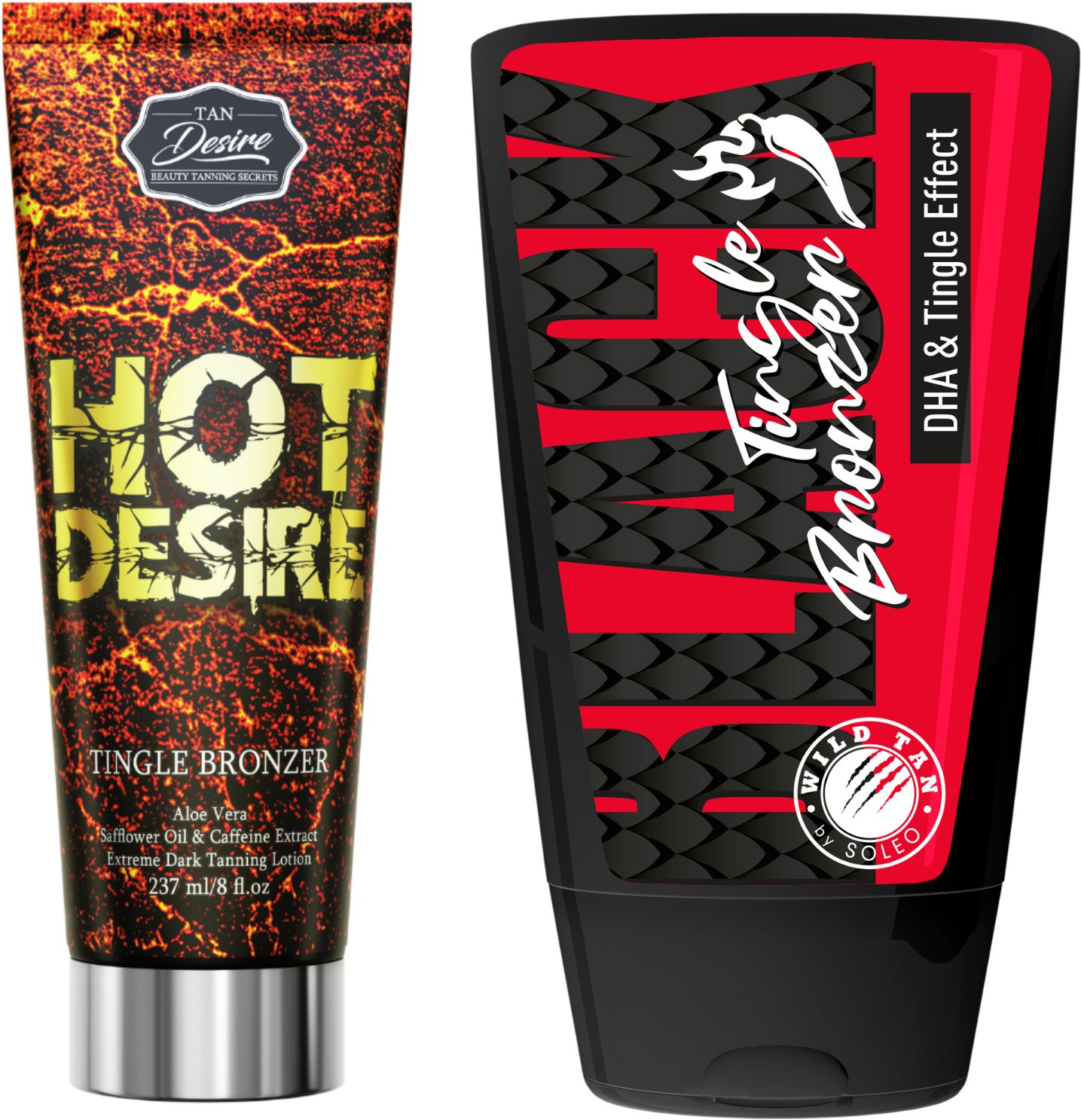 Tan Desire Hot Desire + Wild Tan Black Tingle Gratis
