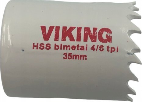 OTWORNICA VIKING 35MM DO CIĘCIA METALU STALI NIERDZEWNEJ