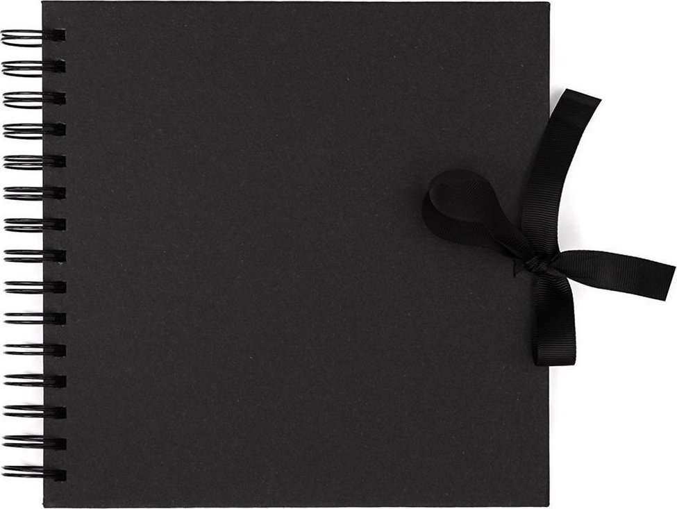 Album do zdobienia 20,5x20,5cm/40K czarny