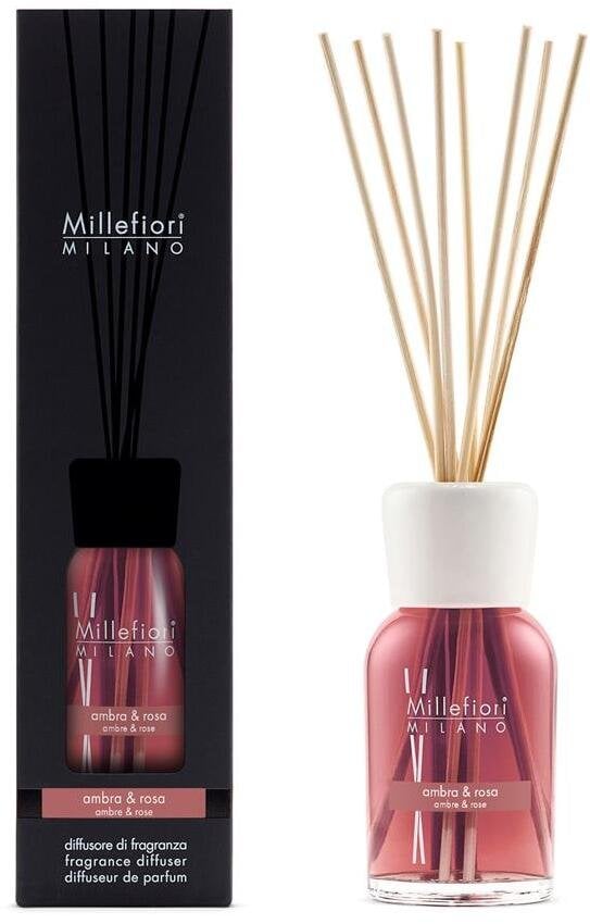 Millefiori Milano Fragrance Diffuser Ambra & Rosa 250 ml