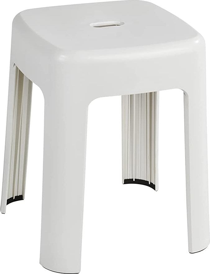 Wenko Bath Stool Alaska, white