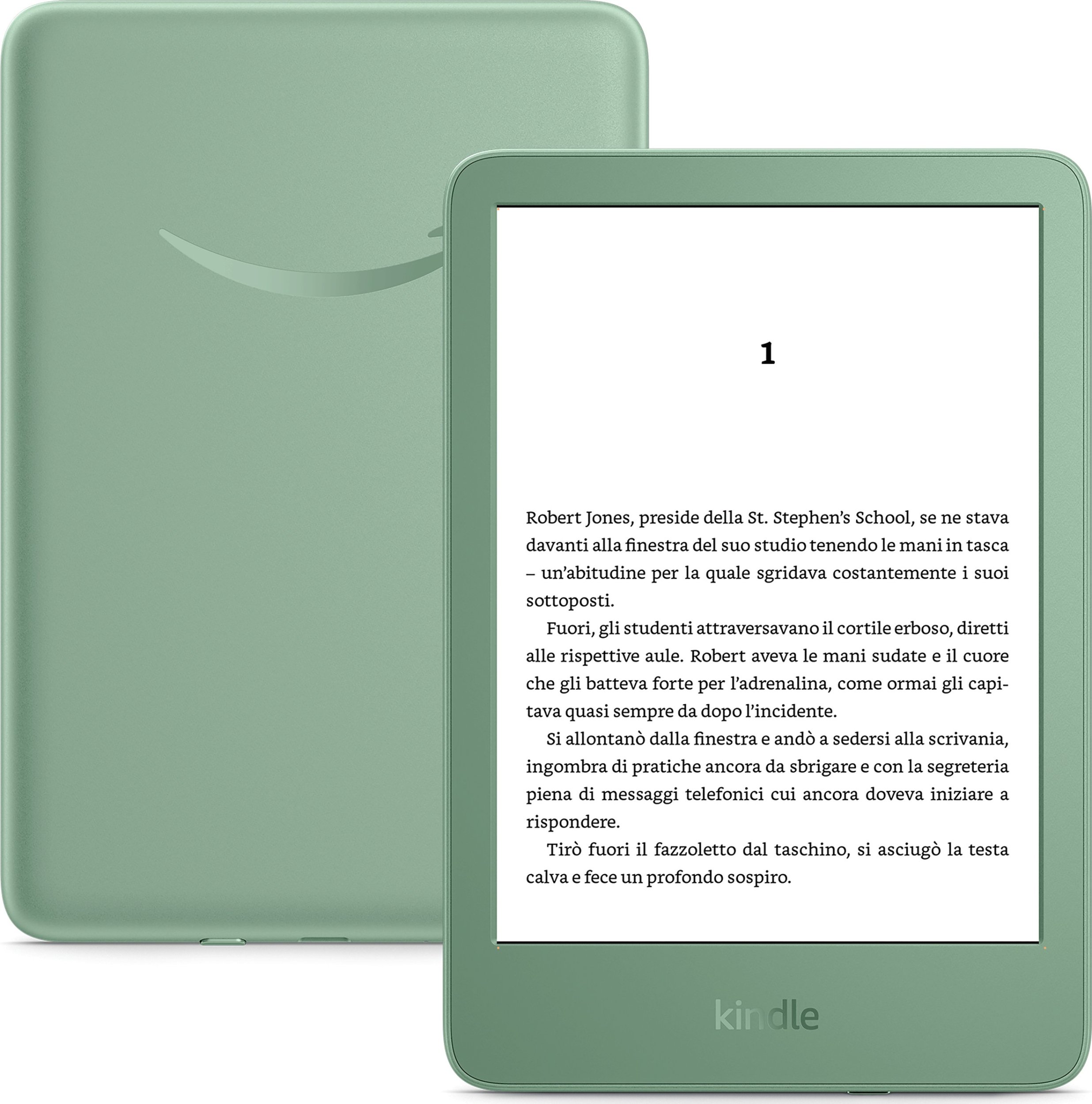 Czytnik Amazon Kindle 11 z reklamami zielony (5078220EG701213)