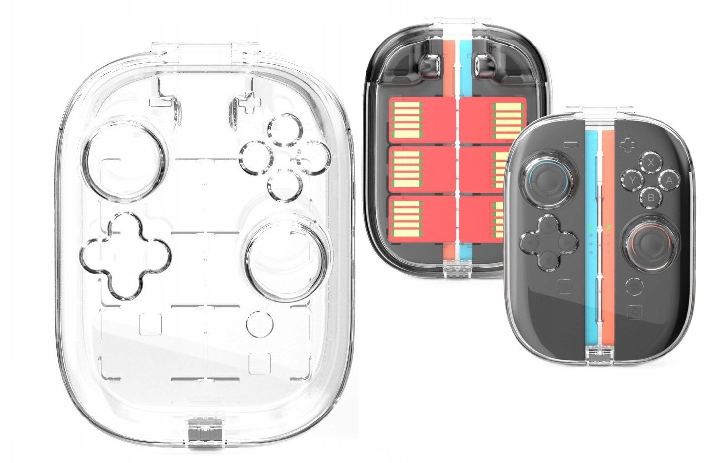 Futerał Etui Ochronne Case Pokrowiec Na Joy-cony + Gry Do Nintendo Switch 2 / Jys-ns2311