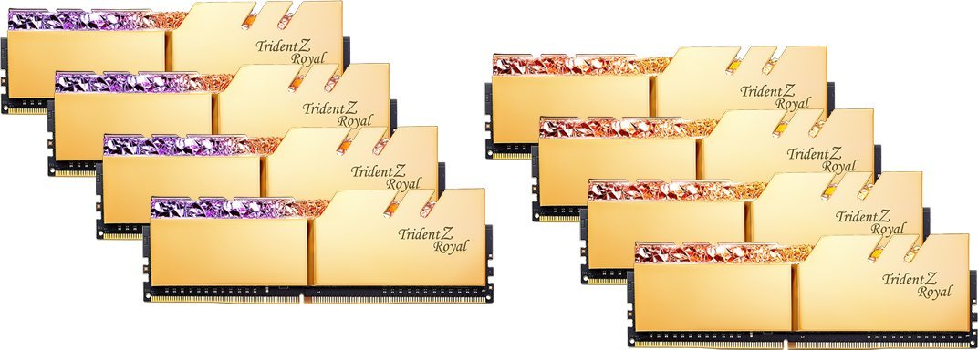 Pamięć G.Skill Trident Z Royal, DDR4, 64 GB, 3600MHz, CL14 (F4-3600C14Q2-64GTRGB)