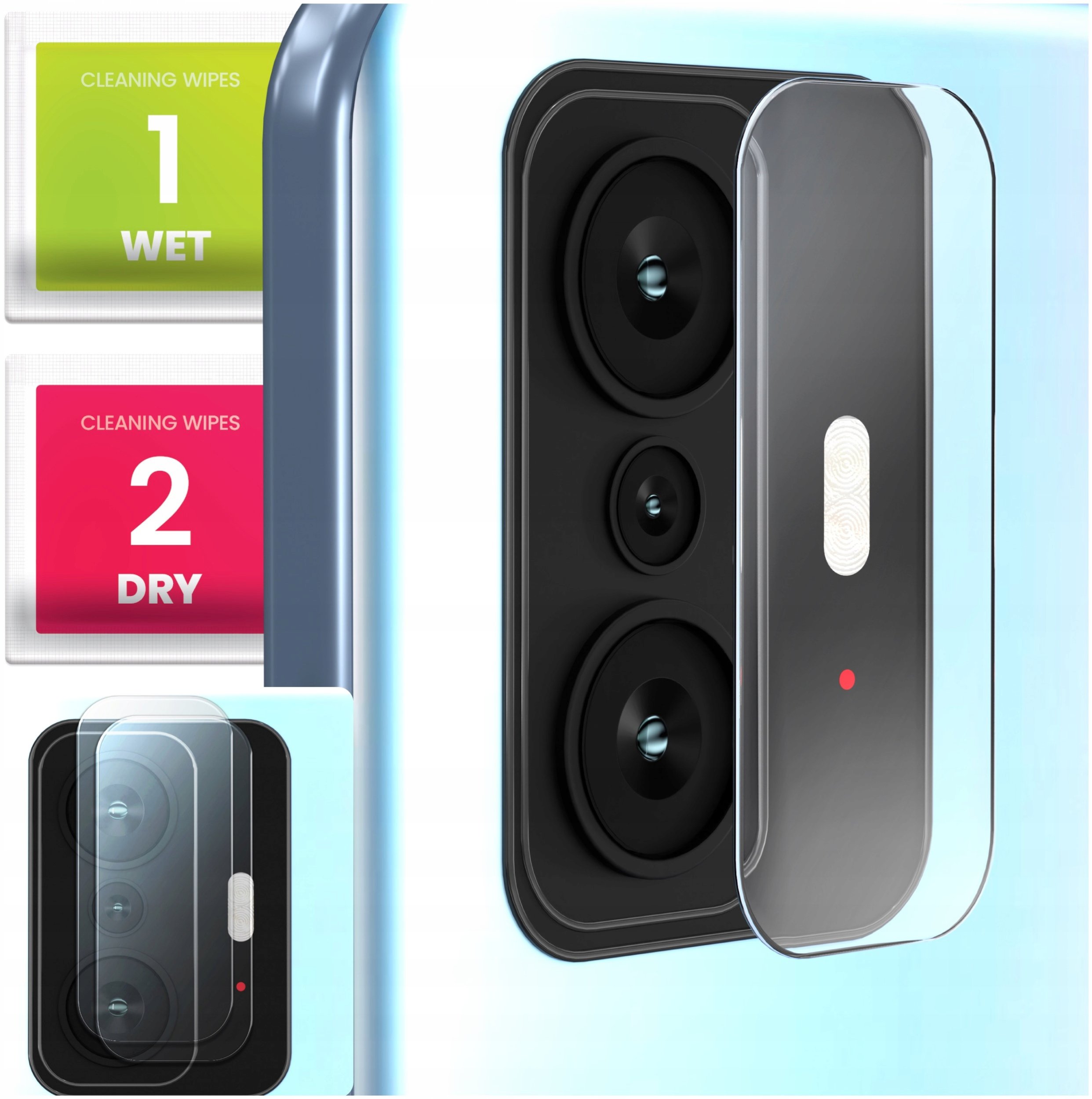 2-PAK Szkło Na Aparat Do Xiaomi 11T 5G / 11T Pro 5G (Hartowane, Ochronne)