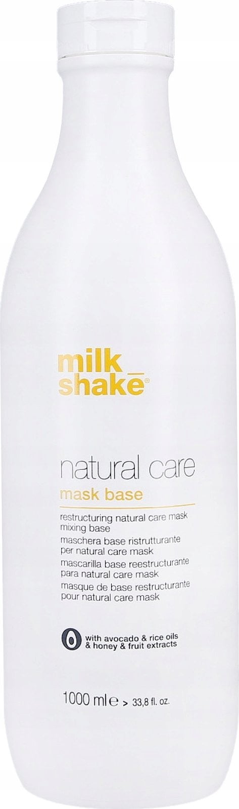 Milk Shake Milk Shake, Natural Care Mask Base, Paraben-Free, Hair Treatment Cream Mask, 1000 ml For Women