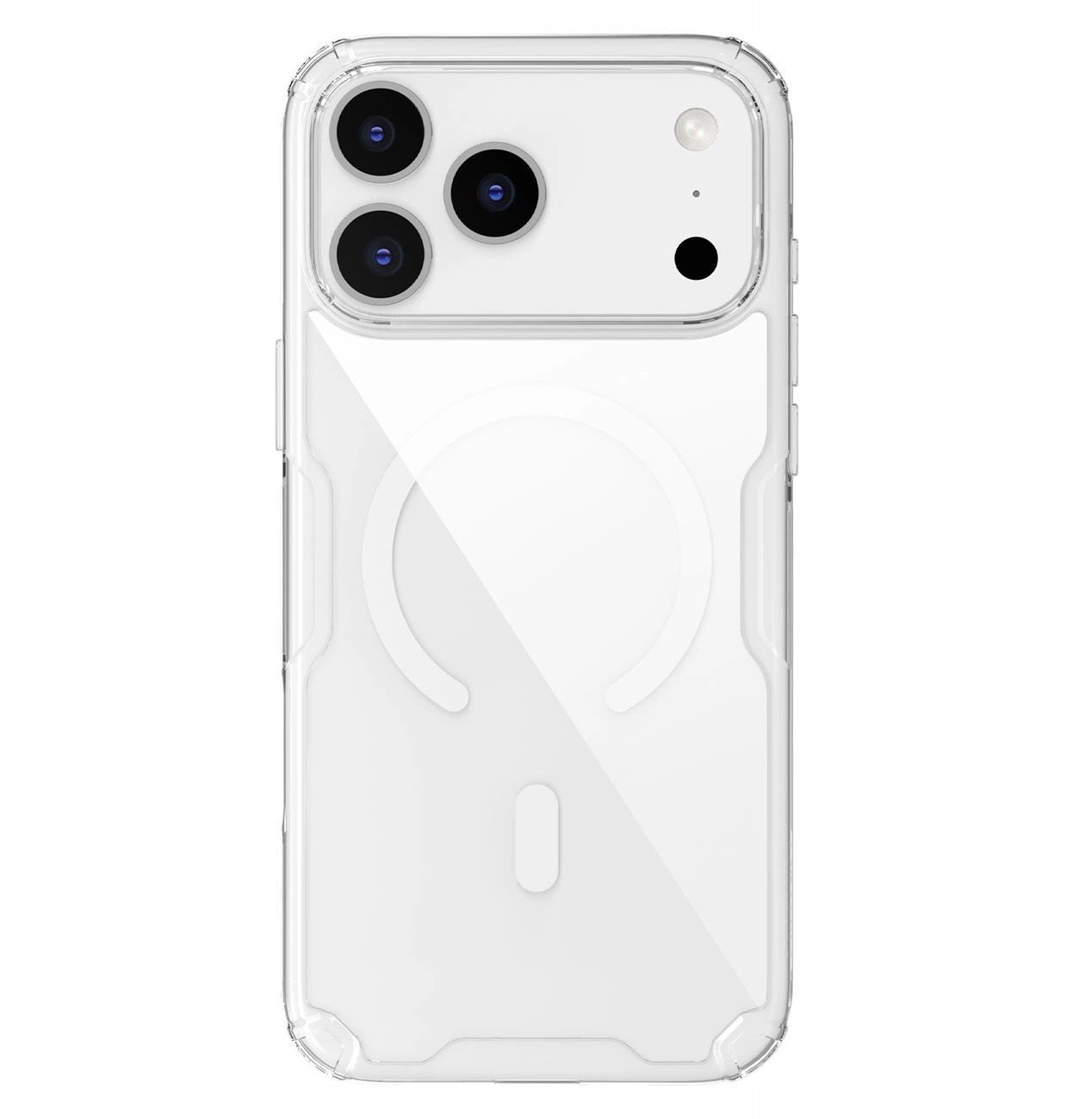 Etui Nillkin Nature TPU Pro Magnetic kompatybilne z MagSafe na iPhone 17 Pro Max - przezroczyste