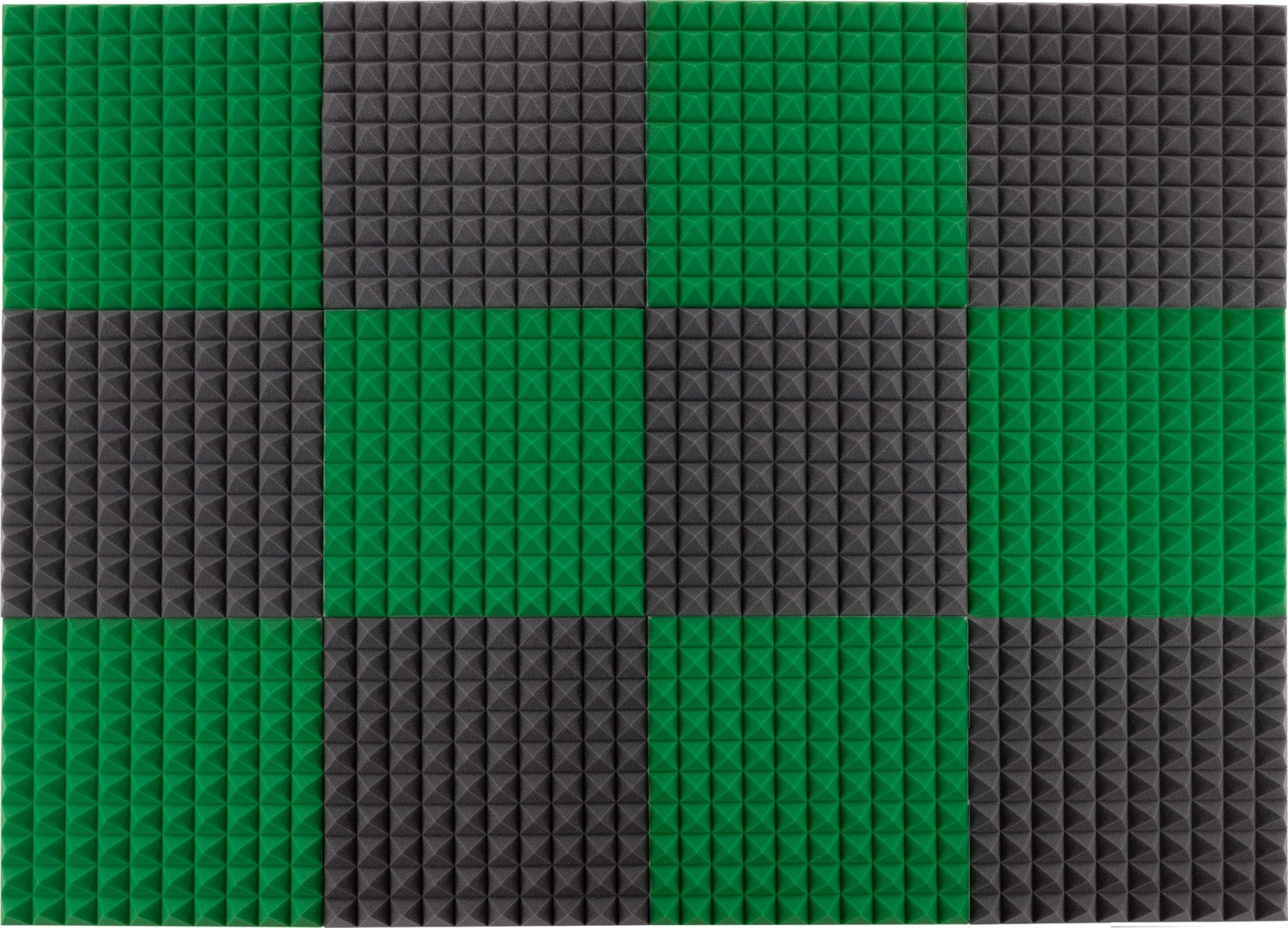 Pianki akustyczne wygłuszające piramidki zestaw panele ścienne nowoczesne