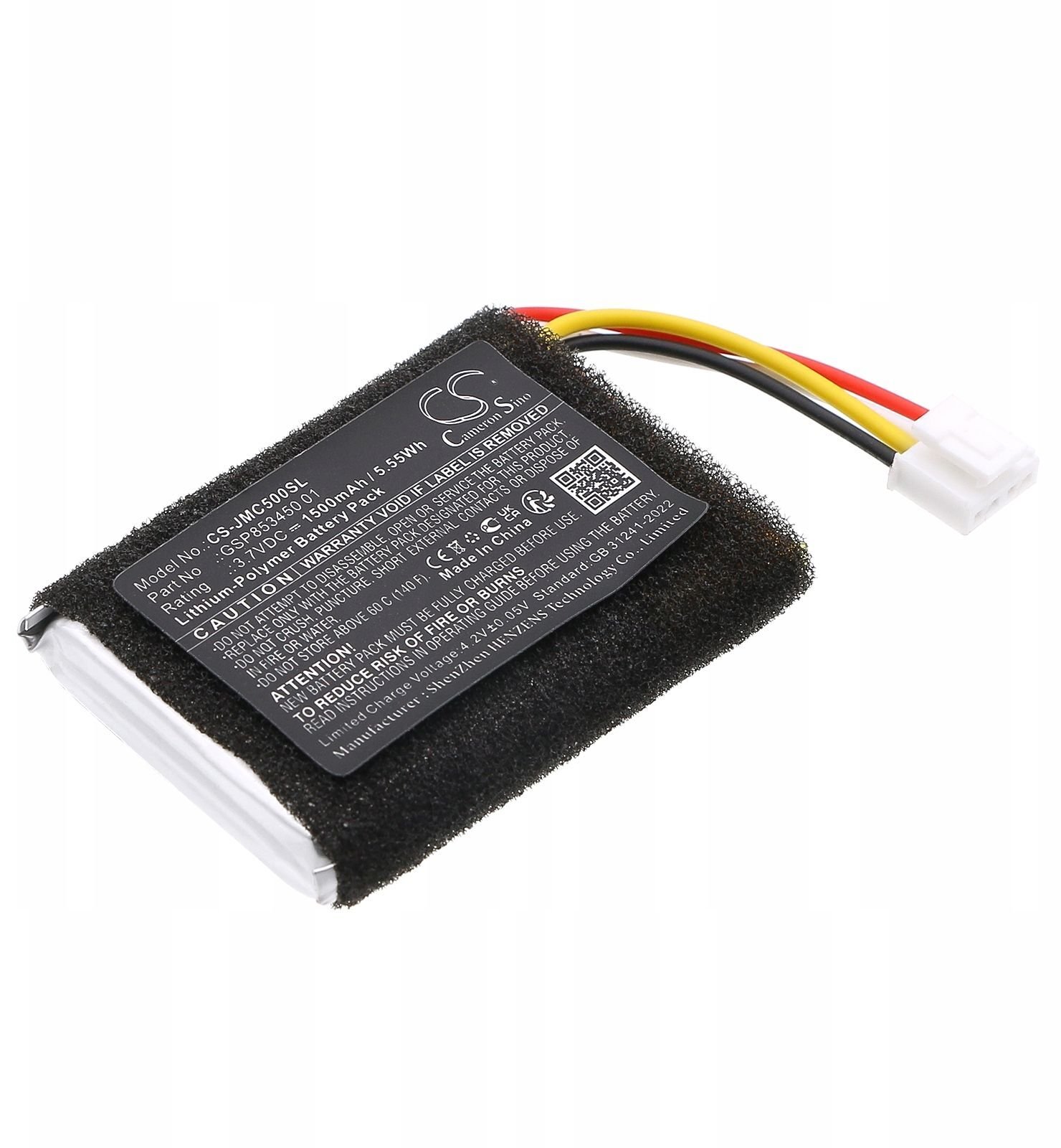 Akumulator Bateria Typu Jbl Gsp853450 01 Do Jbl Clip 5 / Clip5 / Cs-jmc500sl