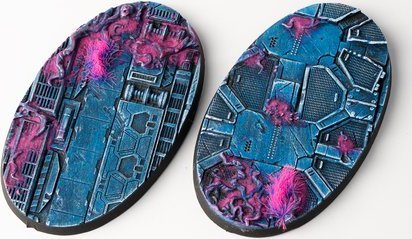 Gamers Grass Gamers Grass: Bases Oval - Alien Infestation 90 mm (2 szt.)