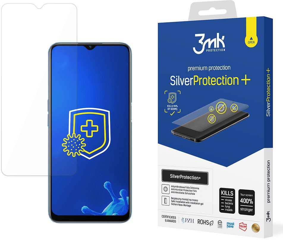 OPPO A16/A16S - 3MK SILVERPROTECTION+