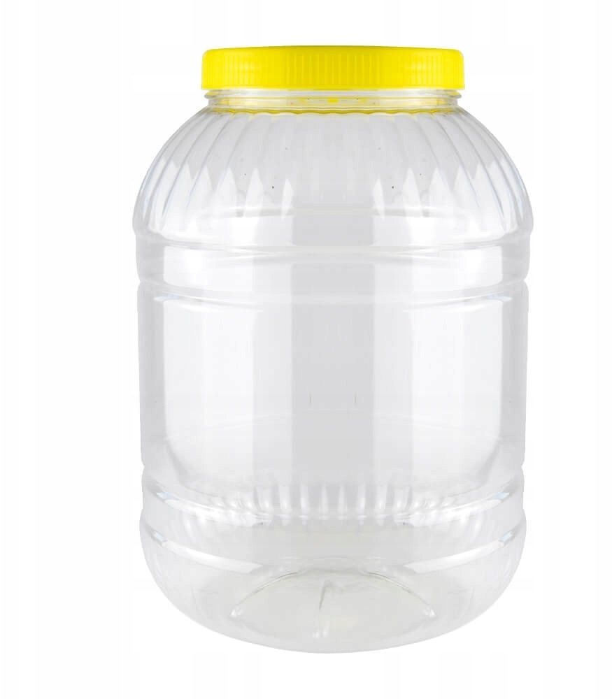 Pojemnik SŁOIK 8l plastikowy WIELOFUNCYJNY Duży Słoik Plastikowy Na Żywność
