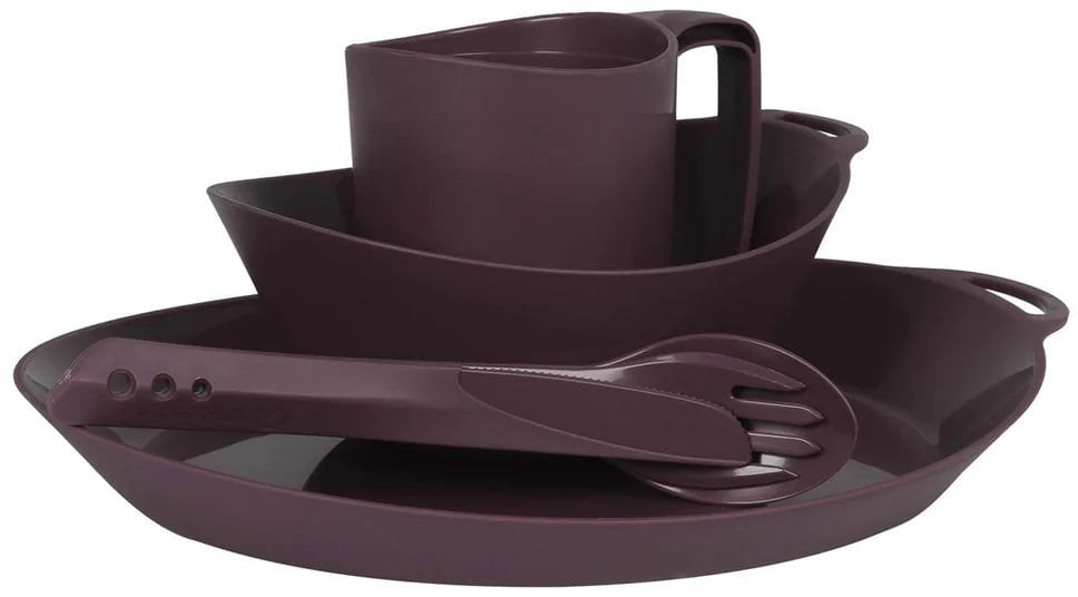 Ellipse 4-Piece Set - KFS / Bowl / Plate / Mug, Purple