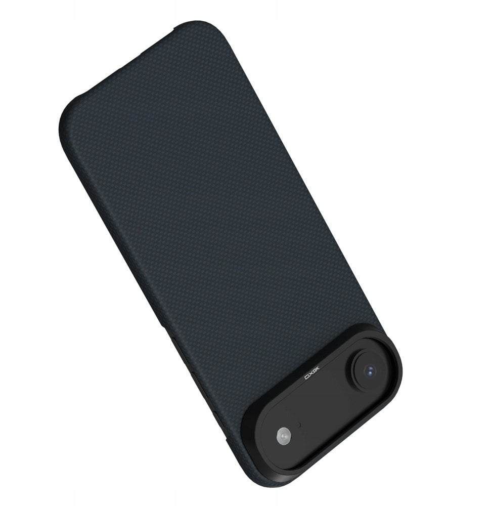 Yaxo Etui na telefon Aramid Fiber Ultra Slim Case MagSafe iPhone 17 Air Electric Blue