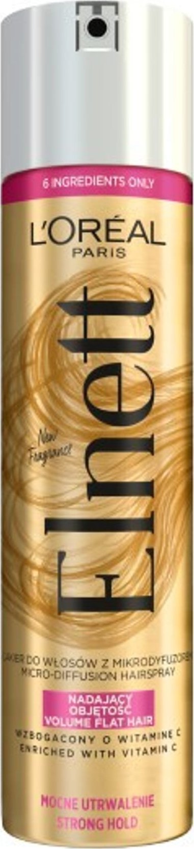 L’Oreal Paris LOREAL Elnett Lakier do włosów z mikrodyfuzorem nadający objętość - mocne utrwalenie 200 ml