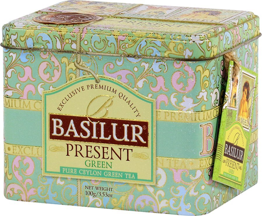 Basilur Herbata zielona liść Basilur Present Green 100g