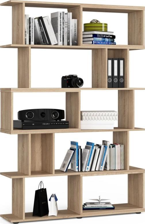 Fabryka Mebli Akord Regał z półkami FIX - dąb sonoma